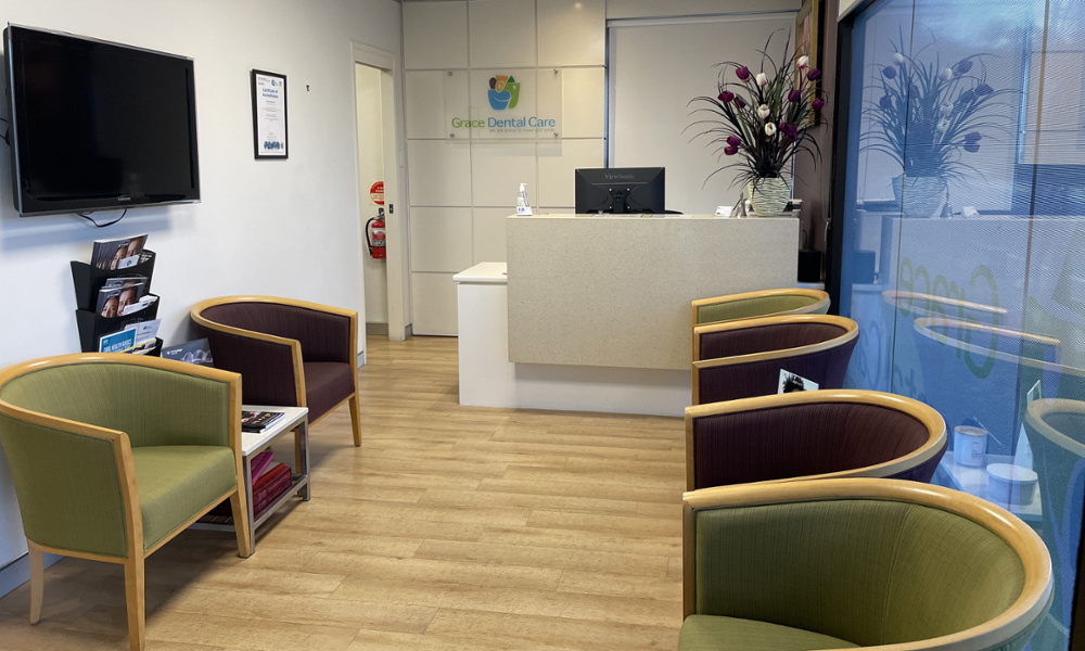 Our Reception and Seating Area
